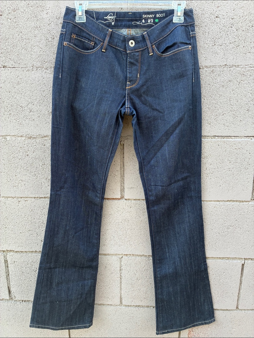 Levi's Women's Skinny Boot Jeans in Dark Indigo